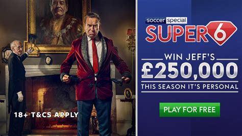jeff stelling super 6 predictions|Charlie v Jeff: Super 6 predictions with £250k up for.